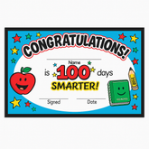 100th Day of School Achievement Certificate